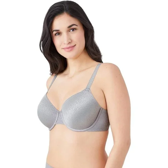 Wacoal Back Appeal Full Coverage T-Shirt Bra 40G Silver NWT - Picture 3 of 4
